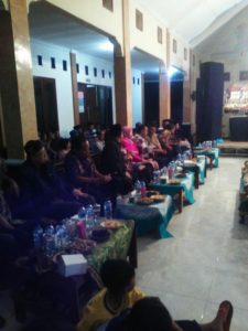DANRAMIL MENGHADIRI SILATURAHMI PEPADI KECAMATAN KESUGIHAN 1