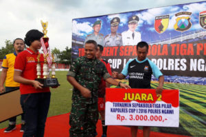 Final Sepak Bola Kapolres Cup Tahun 2016 Di Ngawi 2