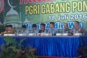 Halal Bihalal Persatuan Guru Republik Indonesia Ponorogo  Dengan Jajaran Muspika Dan Muspida Kabupaten Ponorogo 1