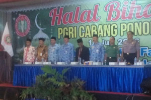 Halal Bihalal Persatuan Guru Republik Indonesia Ponorogo  Dengan Jajaran Muspika Dan Muspida Kabupaten Ponorogo 2