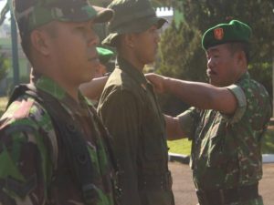 KEPALA STAF KODIM BUKA LATIHAN PPBN TAHAP II SMK PENERBANGAN PERWIRA TAMA PURBALINGGA 1