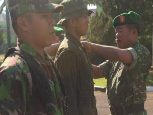 KEPALA STAF KODIM BUKA LATIHAN PPBN TAHAP II SMK PENERBANGAN PERWIRA TAMA PURBALINGGA 1