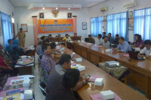 Rapat Pemutakhiran Data Pemilihan di KPU Kota Madiun  2