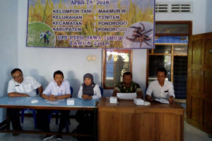 SERMA MARIYADI BABINSA KELURAHAN KENITEN HADIRI PERTEMUAN  PPHT 3