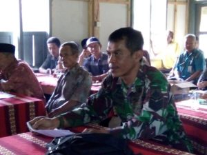 BABINSA IKUTI SOSIALISASI TANAM KEDELAI PUTIH 2