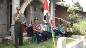 DANRAMIL 08BOBOTSARI DAN BABINSA DESA LIMBASARI DAMPINGI PANEN PADI 4