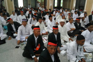 Dandim 0806Trenggalek Hadiri Istighosah Pelepasan Calon Jama'ah Haji Kabupaten Trenggalek Tahun 1437H2016 (2)
