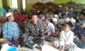 KASDIM 0703CILACAP SAMBANGI ANAK YATIM PIATU 1