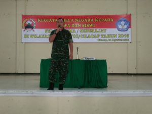 KODIM 0703CILACAP BINA BELA NEGARA KEPADA GENERASI MUDA  5