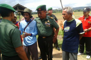 KUNJUNGAN KERJA TIM SERGAP MABESAD TAHAP II WILAYAH TULUNGAGUNG 5