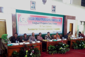 Penilaian LPMD Tingkat Propinsi Jawa Timur Di Kec. Durenan Trenggalek 2