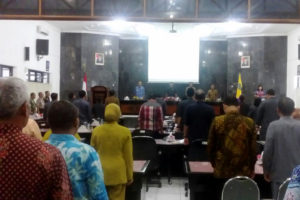 Rapat Paripurna Penyampaian Jawaban Walikota Madiun Atas  Pandangan Umum Fraksi-Fraksi DPRD Kota Madiun 2