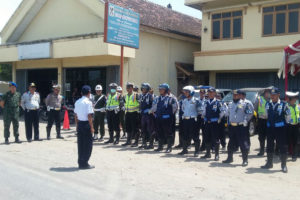TNI-Polri Dan Dishub Kabupaten Ngawi Gelar Gaktib  Gabungan. 2