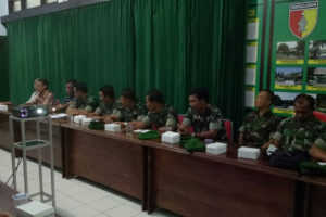 Tim Sergab Mabesad Laksanakan Rakor Di Kodim 0802Ponorogo 3