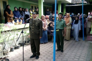 Upacara Pemakaman Secara Militer Mantan anggota Kodim 0806 Trenggalek 3