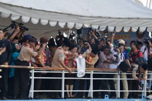 04 PUAN MAHARANI PIMPIN APEL AKBAR PRAMUKA KE-55 DI KOARMATIM (5)