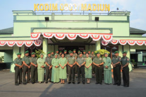 KUNJUNGAN KERJA PANGDAM VBRW MAYJEN TNI I MADE SUKADANA  S.I.P  DI KODIM 0803MADIUN (1)