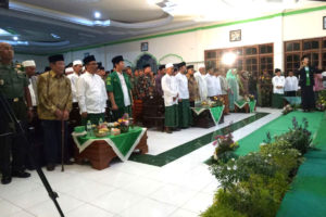 Kasdim 0806 Trenggalek Menghadiri Pelantikan Pengurus Cabang NU Kab. Trenggalek (2)