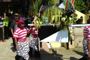 Kasdim 0806Trenggalek Hadiri Peringatan Jasa Ki Ageng Menak Sopal (5)