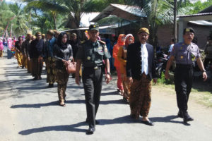 Mawakili Dandim, Kasdim 0806Trenggalek Hadiri Upacara Adat Longkangan (1)