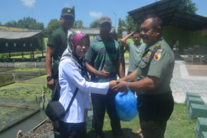 Penyerahan simbolis Benih Ikan