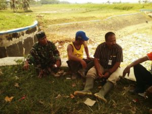 UPAYA KODIM 0703CILACAP AGAR PERSAWAHAN DIDESA PANISIHAN TERALIRI AIR 1