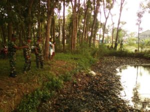 UPAYA KODIM 0703CILACAP AGAR PERSAWAHAN DIDESA PANISIHAN TERALIRI AIR 3