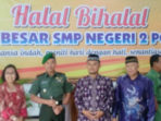 Dandim 0802 Ponorogo Hadiri Halal Bihalal Keluarga besar  SMPN 2 Ponorogo (1)