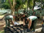 KASDIM CILACAP PIMPIN PENYIAPAN MEDIA TAMAN CABAI 5