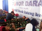 20. Peringati HUT Bank Jateng, Yonif Mekanis 411 Kostrad Ikut Berpartisipasi Pada Kegiatan Donor Darah (3)