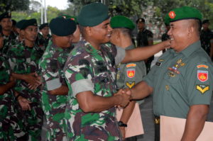 88. Danyonif Mekanis 413 Kostrad Pimpin Anggota Pindah Satuan (4)