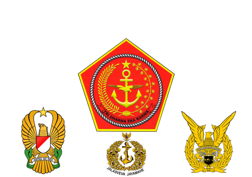 Logo Tni Logo HUT TNI AU ke74 The indonesian national armed forces