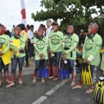 110818 Pengibaran Bendera Terpanjang Manado-2
