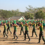 112.Semarak Merah Putih Yonif Raider 514 Kostrad Senam Bersama Prajurit Dan Persit (2)