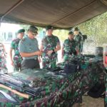 28.Paban I RenSopsad Tinjau Kesiapan Satgas Pamtas RI-PNG Yonif MR 412 Kostrad (1)