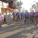 90.Prajurit Yonif Para Raider 503 Kostrad Ikuti Fun Bike di Polres Mojokerto (2)