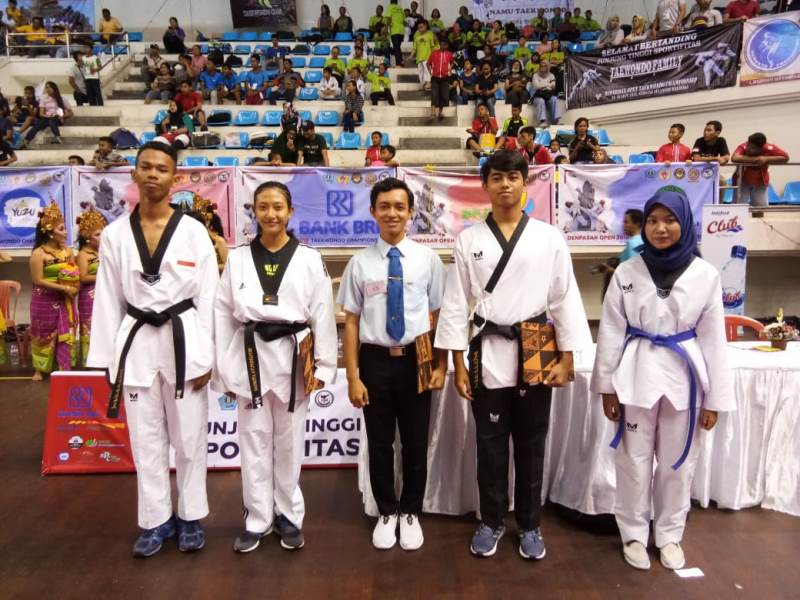 Atlet Taekwondo Dinasty TNI AL Denpasar Ambil Bagian Dalam Denpasar