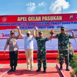 220319 Danlanal Cilacap Hadiri Apel Gelar Pasukan -1