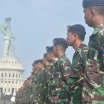 25 DANSATBAN KOARMADA II INGATKAN KEMBALI TENTANG NETRALITAS TNI KEPADA PESERTA UPACARA BENDERA (1)