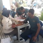 010419 Prajurit dan PNS Lanal Cilacap Jalani Uji Pemeriksaan -4